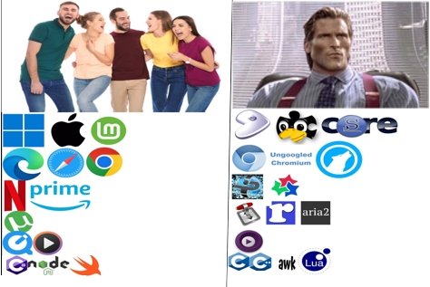 Meme about Windows popularity